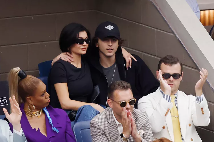 Kylie Jenner & Timothee Chalamet at the US Open